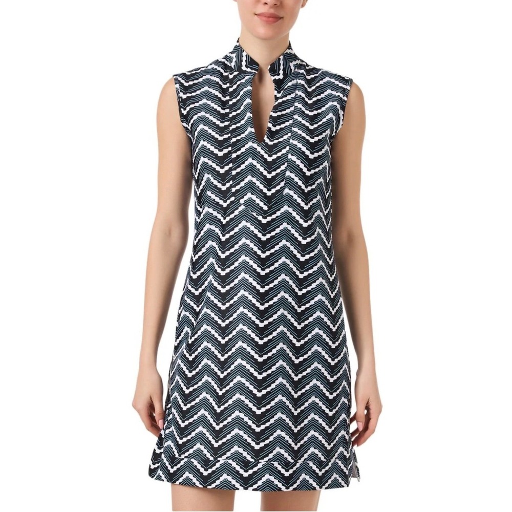 Jude Connally Womens Size S Jude Cloth Mini Dress Maximalist Resortwear Mod Chic